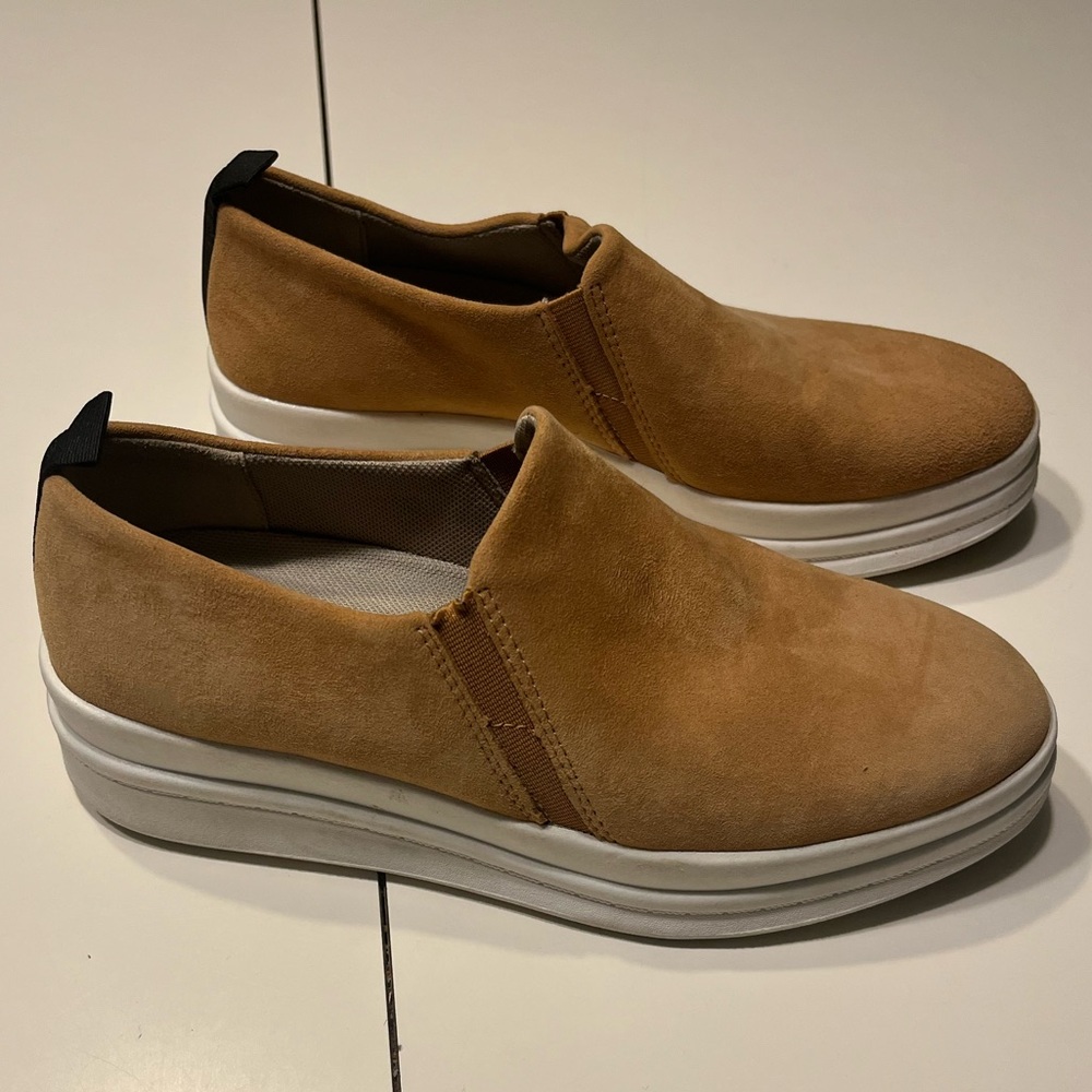 Naturalizer Yola Slip On Suede Shoes Women's U.S. Size 6.5 Brown Suede